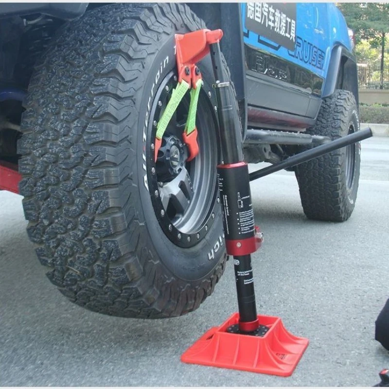 Outdoor Power Jack - 屋外脱出用車載油圧ジャッキ、オフロード車タイヤリフター改造
