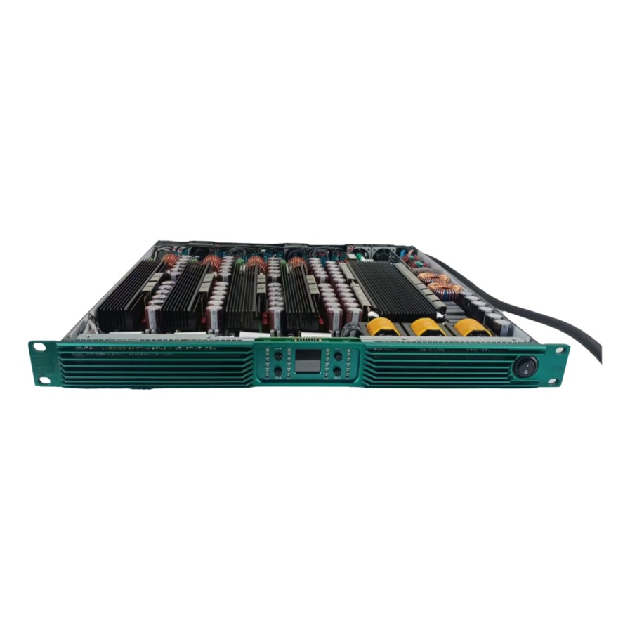 Outdoor Power Rack - ラックマウントパワーアンプ クラスD 1600W SNR≥107dB 屋外PAシステム ステレオ