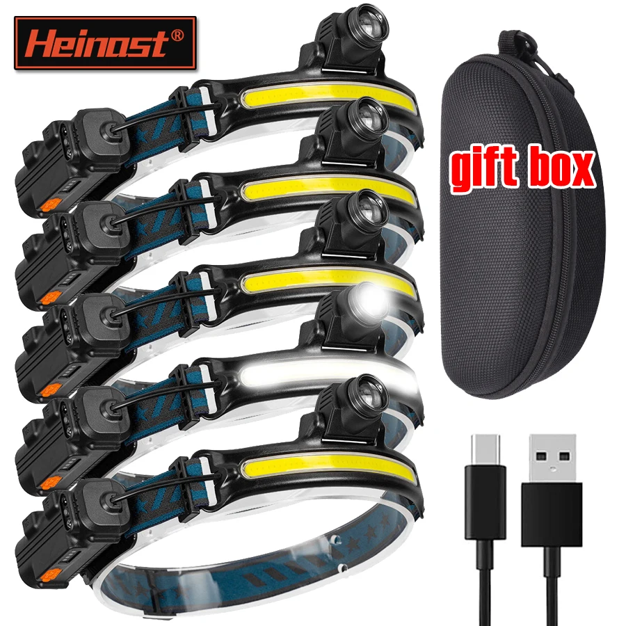 Outdoor Power Head - 1-5 個の強力な LED 誘導ヘッドランプ XPG +