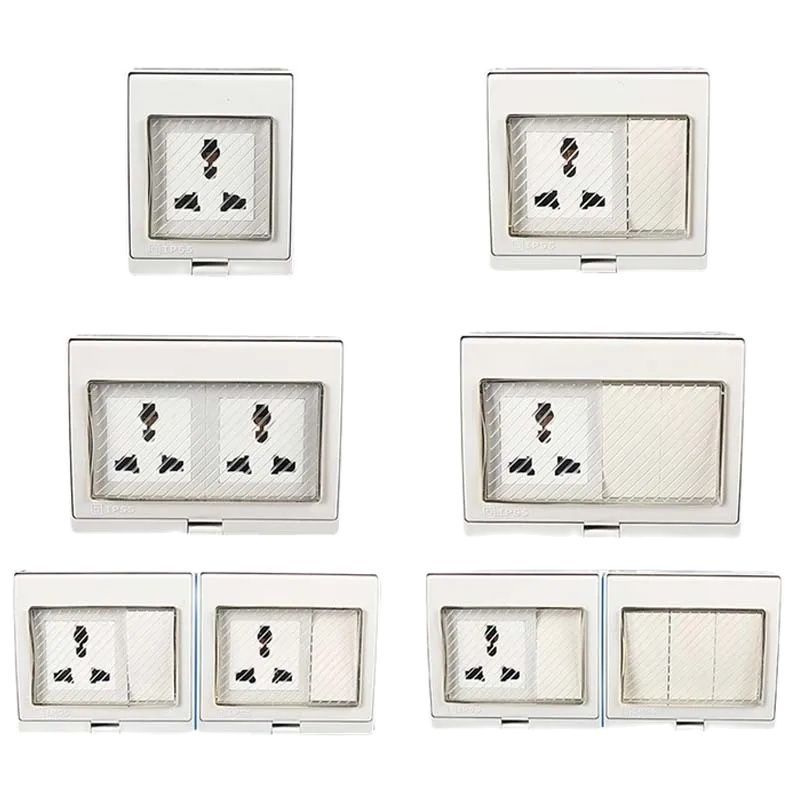 Outdoor Power Hub - 1 個ホワイト AU UK EU US