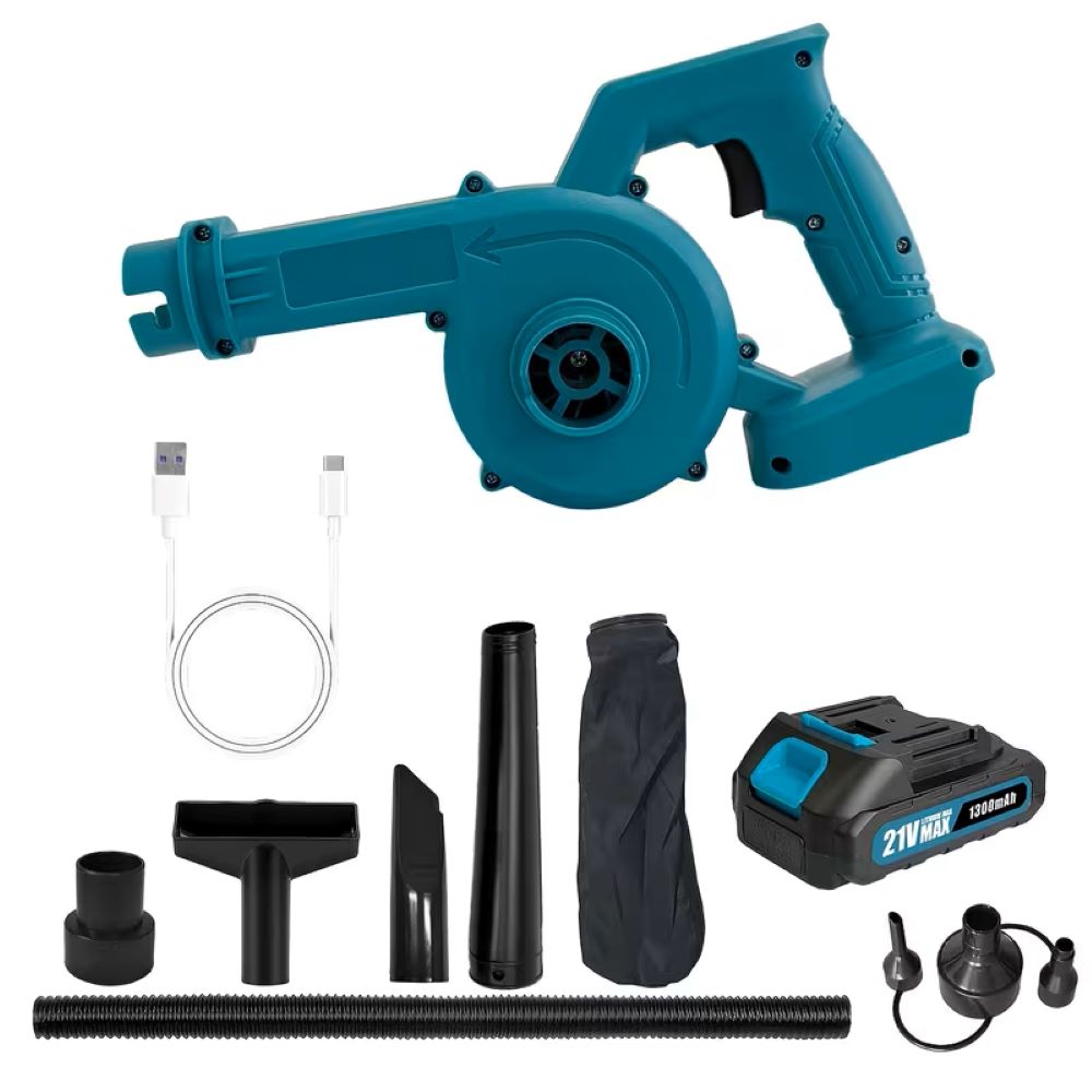 2-in-1コードレスリーフブロワー＆掃除機（1300mAh - Leaf Blower Cordless のレビューと価格