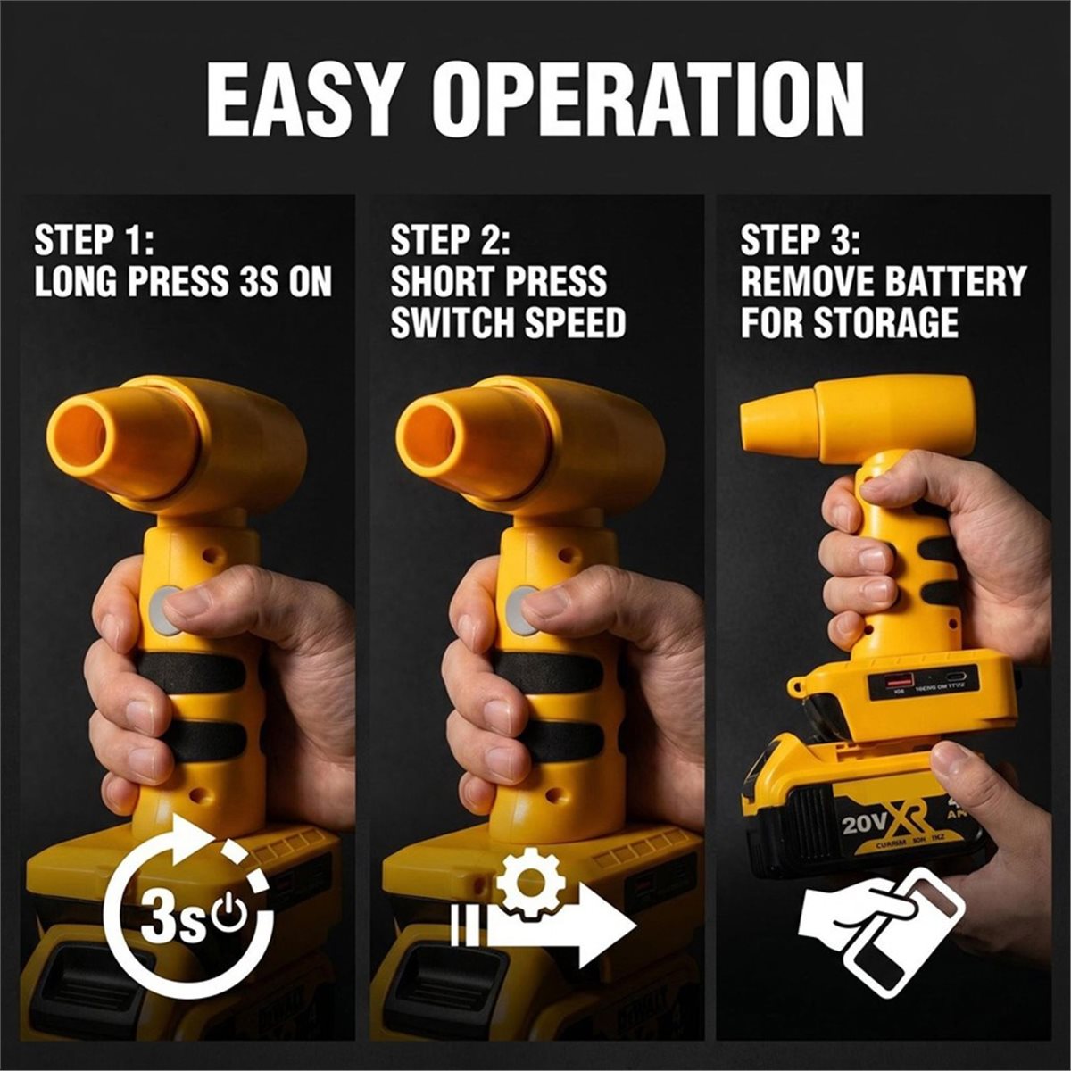 (A25M) 新しい 140,000rpm/分 コードレスヘ - Leaf Blower Cordless のレビューと価格