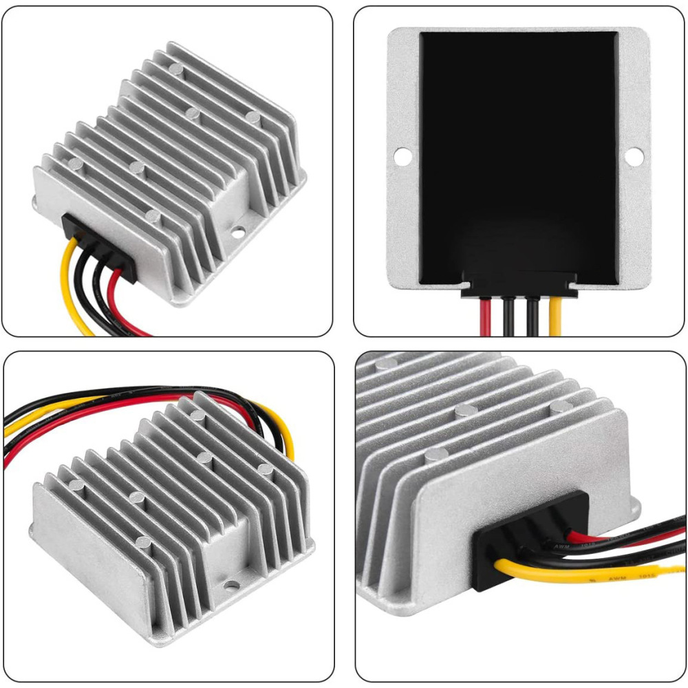 電圧昇圧コンバーター 12Vから24V DCトランスフォーマ - Outdoor Power Transformer のレビューと価格