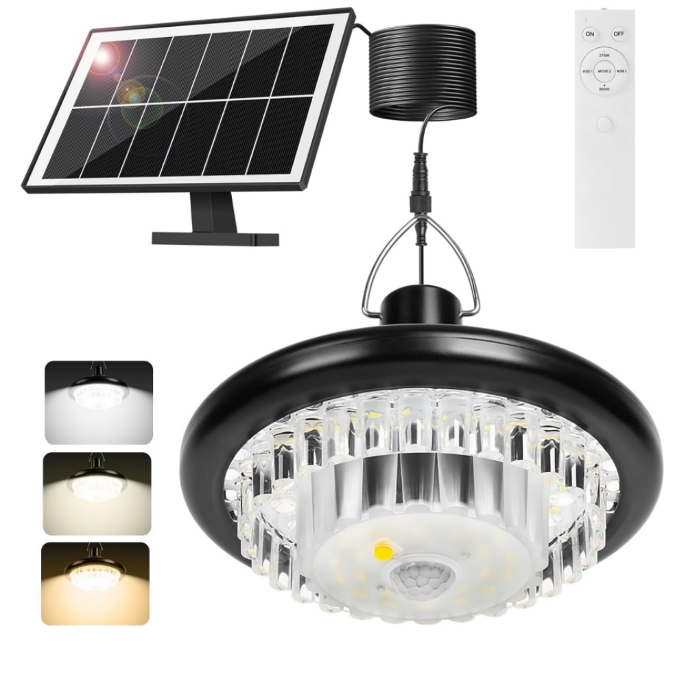 モーションセンサー付きソーラー式シェッドライト、248個のL - Outdoor Power For Gazebo のレビューと価格