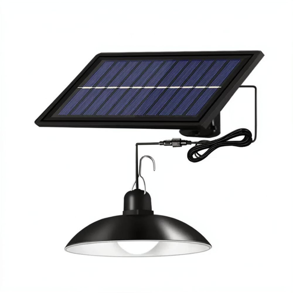 分割式ソーラーライト、デュアルヘッドLEDハンギングランプ、 - Outdoor Power For Gazebo のレビューと価格