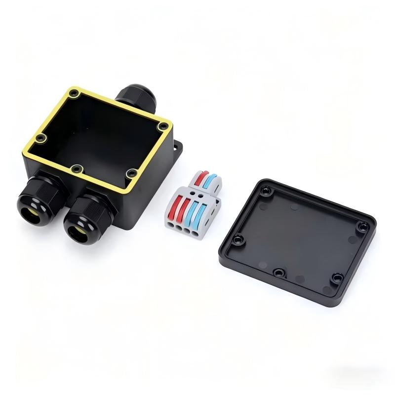 防水ジャンクションボックス IP68 2ウェイプラグライン  - Outdoor Power Plug のレビューと価格
