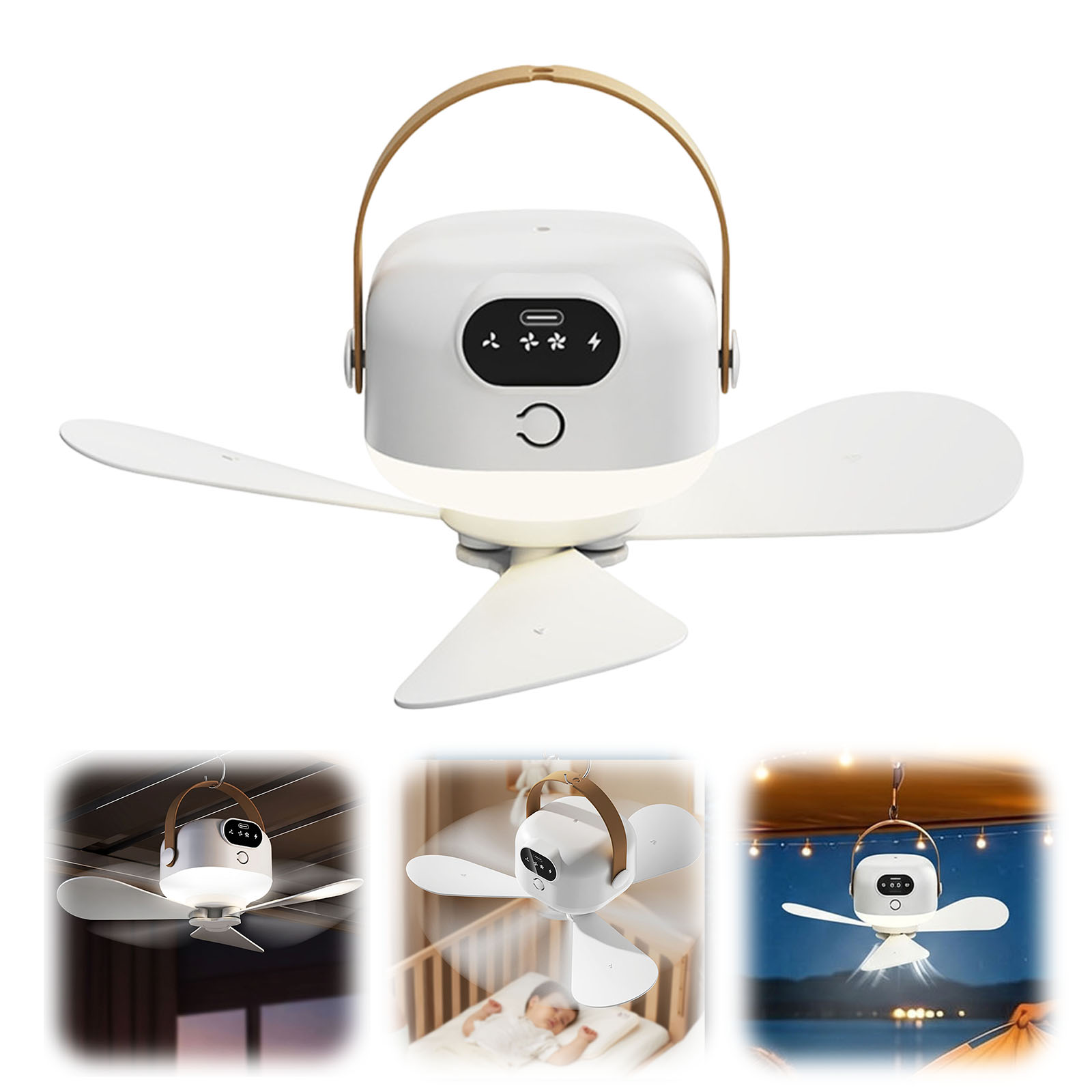 屋外キャンプ用扇風機、3段階速度調整、タイマー付き、バッテリ - Outdoor Power For Gazebo のレビューと価格