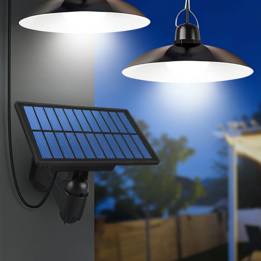 持ち運び可能な、太陽光発電式のLED吊り下げライト。パティオ - Outdoor Power For Gazebo のレビューと価格