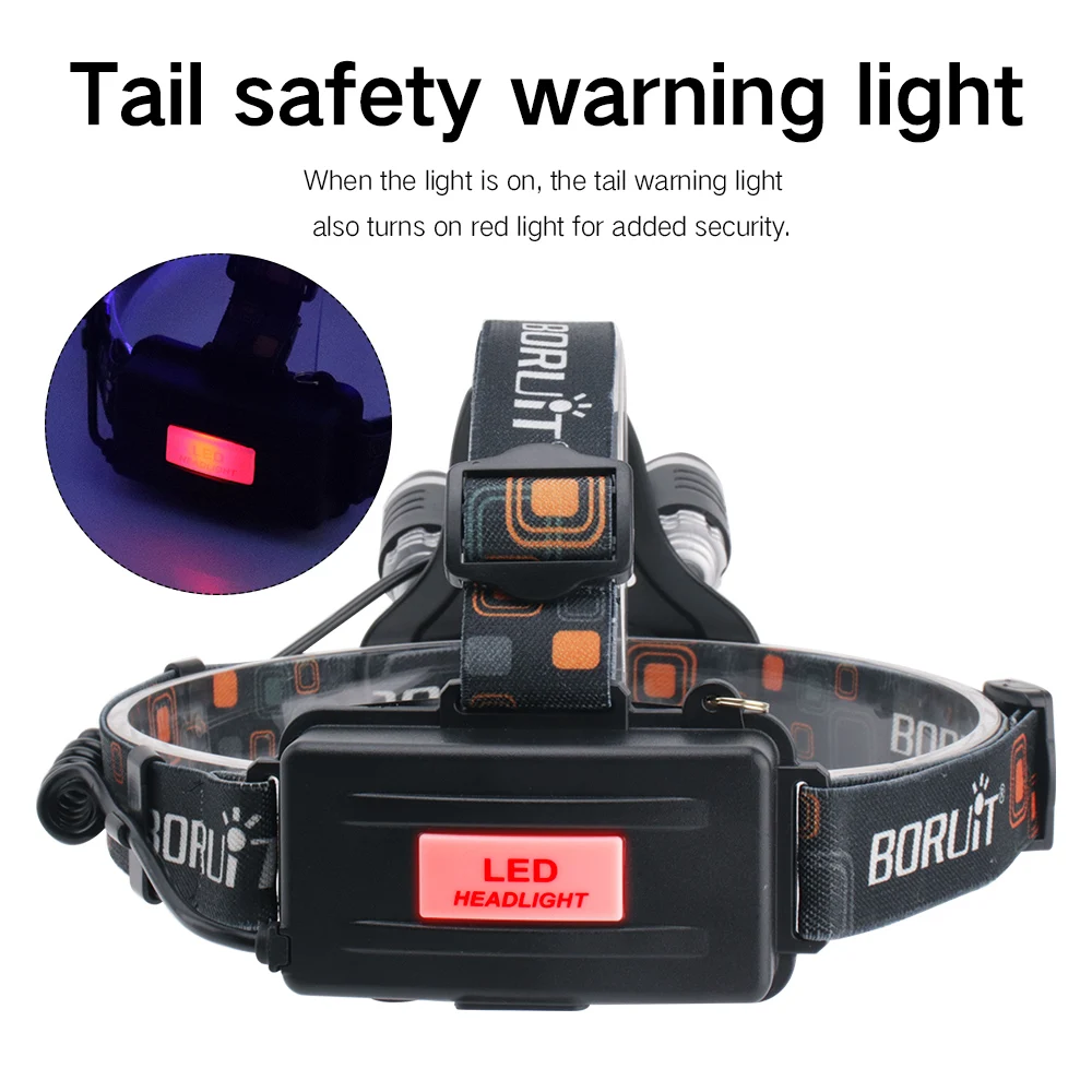BORUiT RJ-3000 グリーンLEDヘッドランプ 3 - Outdoor Power Head のレビューと価格