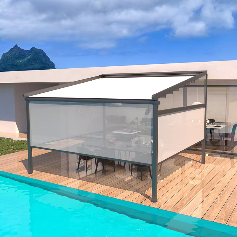 工場直販 2026 アルミ製屋外ガーデンパーゴラ 伸縮式折り - Outdoor Power For Gazebo のレビューと価格