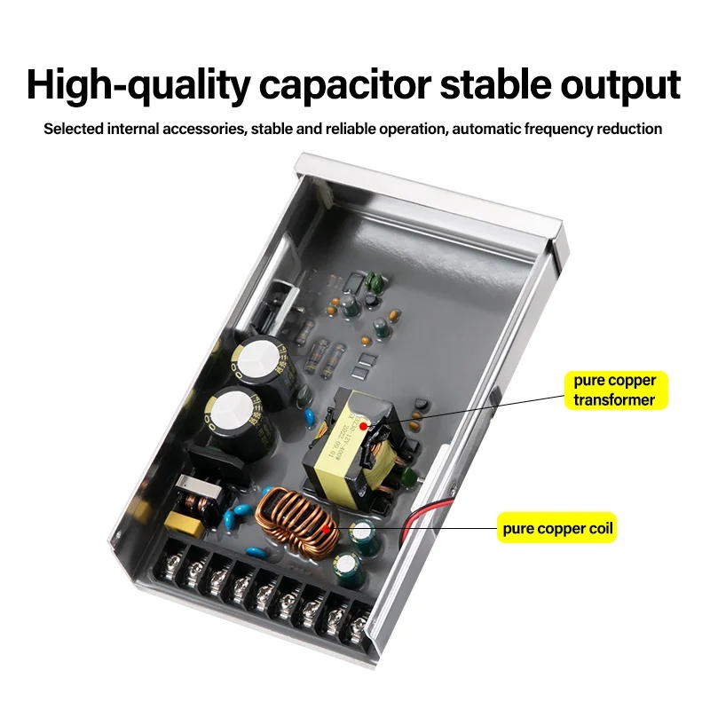 防雨型スイッチング電源 60W 120W 200W 350W - Outdoor Power Transformer のレビューと価格