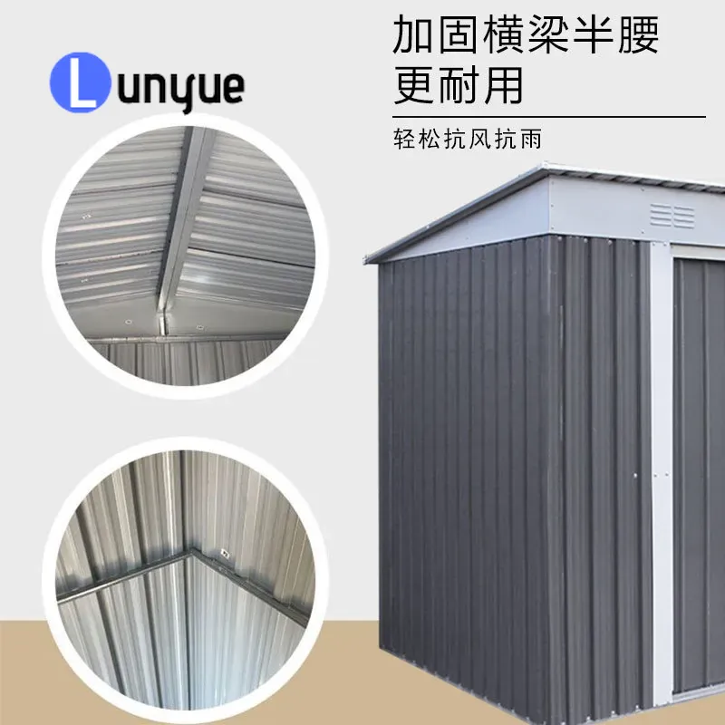 屋外用ガーデン収納小屋。雨よけ・日よけ機能付き。工具室として - Outdoor Power For Gazebo のレビューと価格