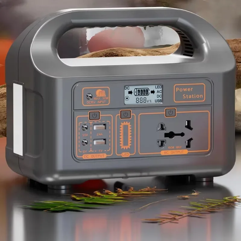 150W屋外用ポータブルソーラー電源、MPPTコントローラー - Outdoor Power Tool Storage のレビューと価格
